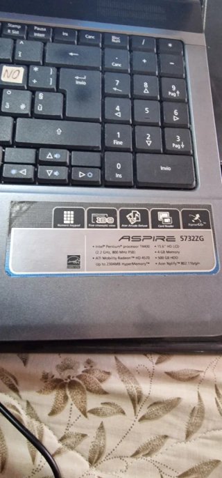 Portatile Acer ASPIRE 5732ZG