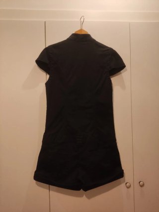 Mono corto vaquero negro Topshop