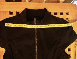 Mono corto vaquero negro Topshop