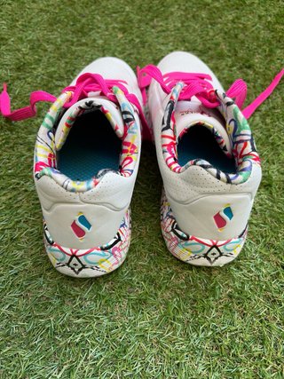 Zapatillas Skechers Blancas y Rosas