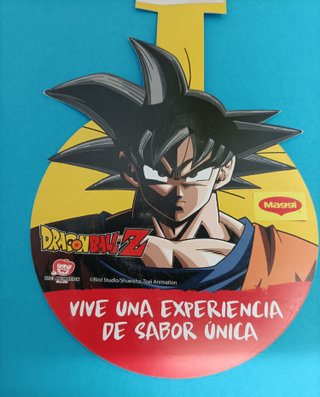 dragon ball goku publicidad publicitario maggi