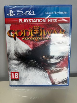 God of War III Remasterizado PS4 Hits, Sin abrir.