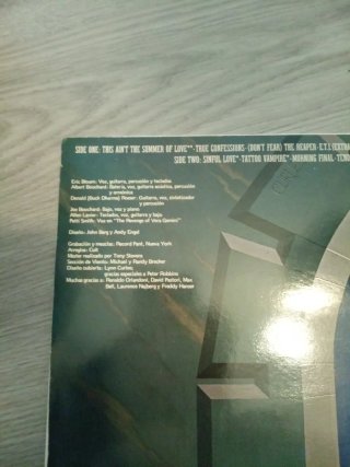 Blue Oyster Cult - Agents of Fortune Vinilo LP
