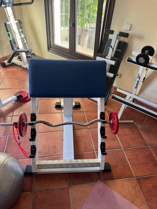 Se vende lote completo de musculación y fuerza