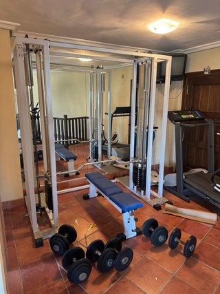 Se vende lote completo de musculación y fuerza