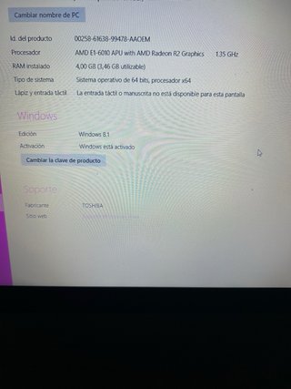 Portatile Toshiba Satellite C70D-B-300 Nero