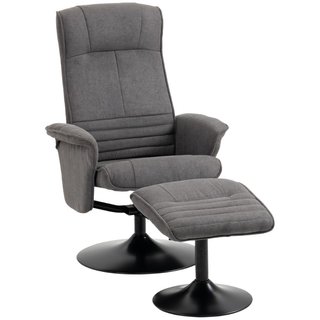 Sillón reclinable con reposapiés, respaldo ajustab