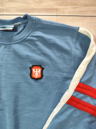 Sudadera ROX Vintage Azul Roja Hombre Talla S/M