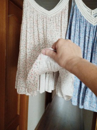Lote 2 tops fluidos floral