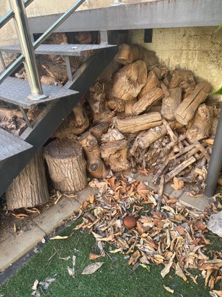 Leña seca para regalo