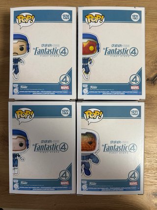 Funko Pop! 4 Fantásticos: Primeros Pasos