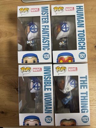 Funko Pop! 4 Fantásticos: Primeros Pasos