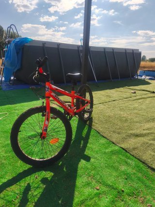 Bicicleta Runfit Infantil Naranja
