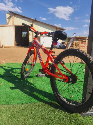 Bicicleta Runfit Infantil Naranja