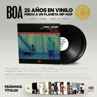 7 Notas 7 Colores - Hecho, es Simple Vinilo