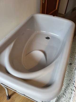 Cambiador de bebé plegable y bañera muy util