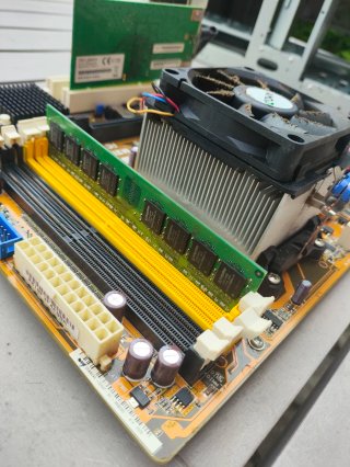 Placa base Pack Retro: ASUS M2N-MX + AMD + Gráfica