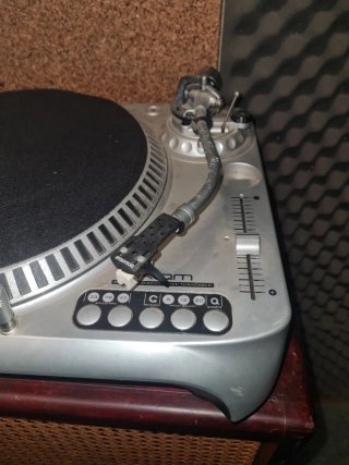 Giradischi Kom KM2000 Argento no technics