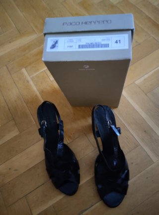 Sandalias Paco Herrero Talla 41 Palma Negra