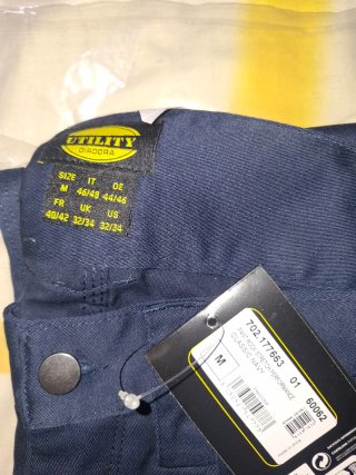Pantaloni da lavoro Diadora Taglia m