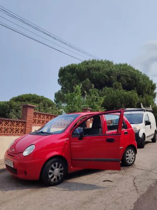 Chevrolet Matiz o camvio moto caretera supermotard