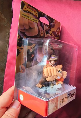 Amiibo Donkey Kong & Pauline D. Kong Bananza Nuovo