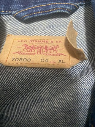 Cazadora Vaquera Levi's Azul Índigo