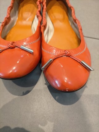 Bailarinas Tod's originales de piel