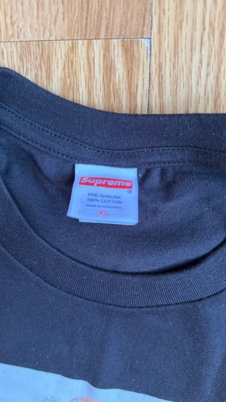 Supreme Dean Blunt Tee Black