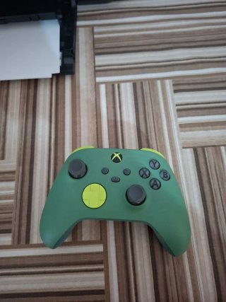 Mando Xbox Verde y Gris