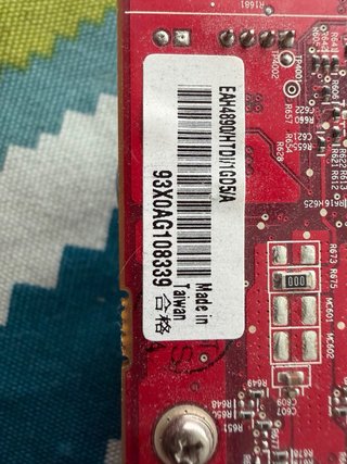 Tarjeta Gráfica ASUS Radeon HD4890 1GB