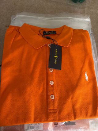 Polo Ralph Lauren arancione donna