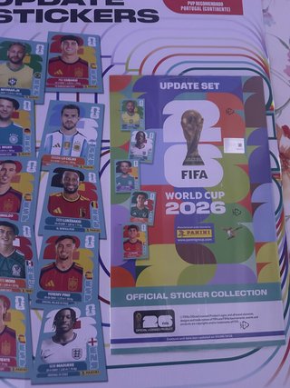 Actualización Mundial FIFA 2026 Stickers