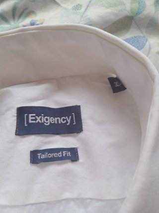 Lote 2 Camisas Blancas juveniles talla M