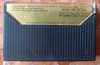 Cinta Technics RT-60MX C-60 Metal Extra Fine