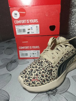 Zapatillas Puma Talla 36 Estampado Leopardo
