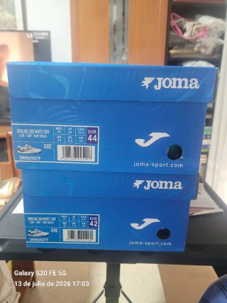 Zapatillas Joma Tribling Blancas y Verdes