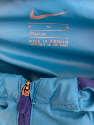 Cortavientos Nike Azul Nuevo