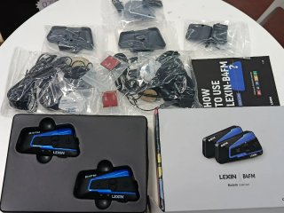LEXIN B4FM Intercomunicadores Moto (Dual Pack)
