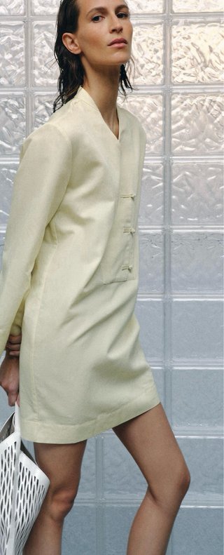 Vestido Zara Talla s Amarillo sin estrenar