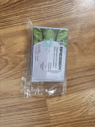 Bresser Portaobjetos y Cubreobjetos