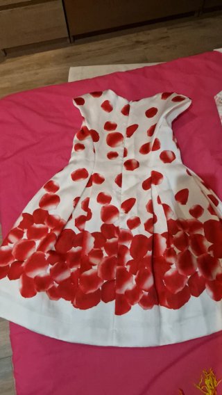 Vestido Mayoral niña estampado pétalos
