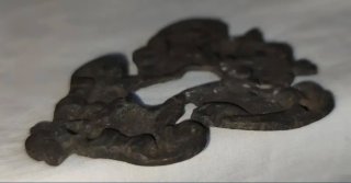 ANTIGUO EMBELLECEDOR DE CERRADURA