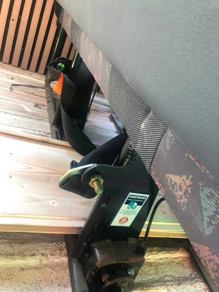 Asientos cama traseros furgoneta ideal camper