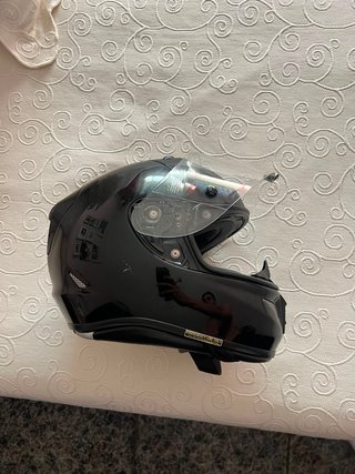 Casco HJC Racing Talla M Negro