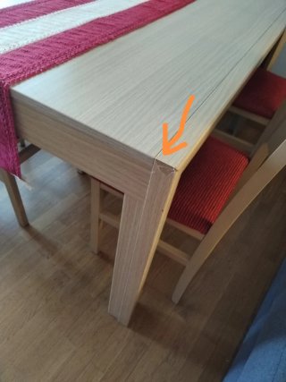 Mesa comedor extensible + 4 sillas madera