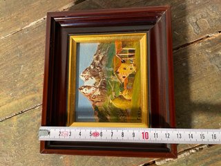 PINTURA AL ÓLEO PAISAJE PEDRAFORCA. FIRMADO COSTA
