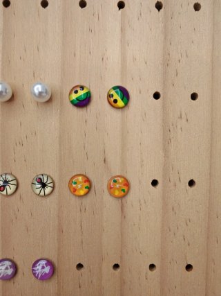 Set da 8 paia orecchini da donna