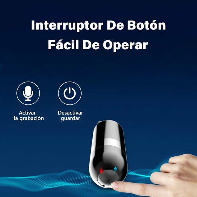DizerLin Mini Grabadora Audio Voz Digital 32GB