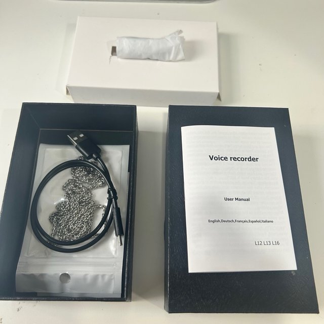 DizerLin Mini Grabadora Audio Voz Digital 32GB